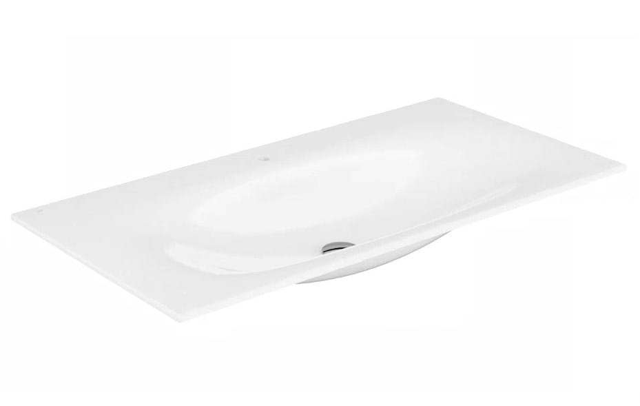 KEUCO EDITION 11 umývadlo 105,5 cm, s otvorom pre batériu a prepadom, CleanPlus