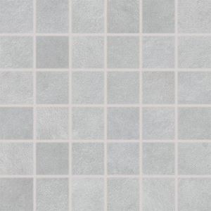 RAKO EXTRA mozaika 30x30(5x5) cm, lepená na sieti, mat reliéf, svetlo šedá
