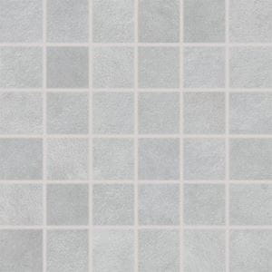 RAKO EXTRA mozaika 30x30(5x5) cm, lepená na sieti, mat reliéf, svetlo šedá