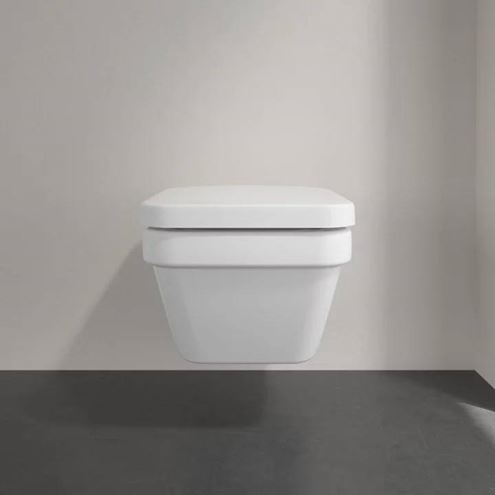 VILLEROY & BOCH ARCHITECTURA WC sedadlo, SoftClosing, alpská biela 9M58S101 Obrázek - fotka