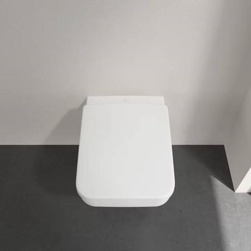 VILLEROY & BOCH ARCHITECTURA WC sedadlo, SoftClosing, alpská biela 9M58S101 Obrázek - fotka