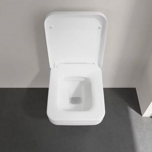VILLEROY & BOCH ARCHITECTURA WC sedadlo, SoftClosing, alpská biela 9M58S101 Obrázek - fotka