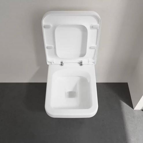 VILLEROY & BOCH ARCHITECTURA WC sedadlo, SoftClosing, alpská biela 9M58S101 Obrázek - fotka