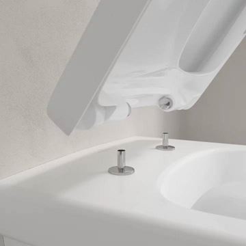 VILLEROY & BOCH ARCHITECTURA WC sedadlo, SoftClosing, alpská biela 9M58S101 Obrázek - fotka
