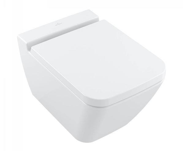 VILLEROY & BOCH FINION WC sedadlo, SoftClosing, alpská biela 9M88S1R1 Obrázek - fotka
