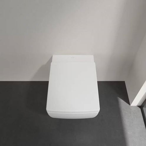 VILLEROY & BOCH MEMENTO 2.0 WC sedadlo, SoftClose, alpská biela 8M24S101 Obrázek - fotka