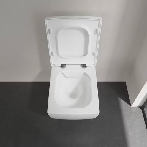 VILLEROY & BOCH MEMENTO 2.0 WC sedadlo, SoftClose, alpská biela 8M24S101 Obrázek - fotka