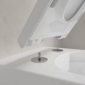 VILLEROY & BOCH MEMENTO 2.0 WC sedadlo, SoftClose, alpská biela 8M24S101 Obrázek - fotka