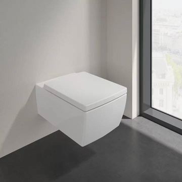 VILLEROY & BOCH MEMENTO 2.0 WC sedadlo, SoftClose, alpská biela 8M24S101 Obrázek - fotka