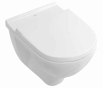 VILLEROY & BOCH O.NOVO WC sedadlo, alpská biela 9M396101 Obrázek - fotka