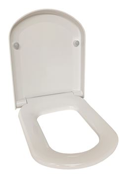 VILLEROY & BOCH SENTIQUE WC sedadlo, SoftClosing, alpská biela 98M8S101 Obrázek - fotka