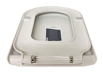 VILLEROY & BOCH SENTIQUE WC sedadlo, SoftClosing, alpská biela 98M8S101 Obrázek - fotka