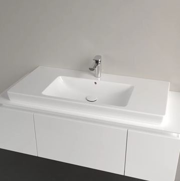 VILLEROY & BOCH SUBWAY 2.0 umývadlo 100 cm, s otvorom pre batériu a prepadom, brúsené 71751G01 Obrázek - fotka