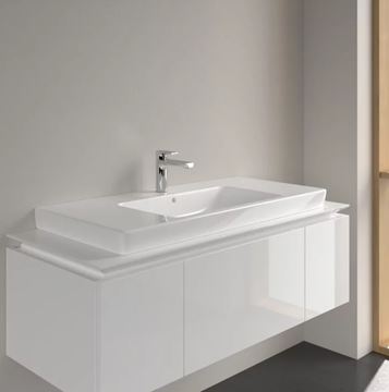 VILLEROY & BOCH SUBWAY 2.0 umývadlo 100 cm, s otvorom pre batériu a prepadom, brúsené 71751G01 Obrázek - fotka
