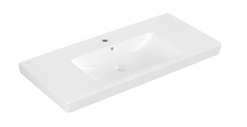 VILLEROY & BOCH SUBWAY 2.0 umývadlo 100 cm, s otvorom pre batériu a prepadom, brúsené