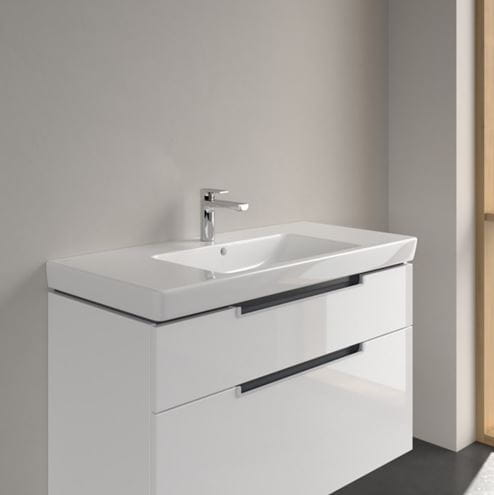 VILLEROY & BOCH SUBWAY 2.0 umývadlo 100 cm, s otvorom pre batériu a prepadom 7175A001 Obrázek - fotka