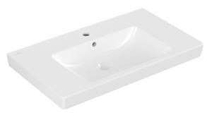 VILLEROY & BOCH SUBWAY 2.0 umývadlo 80 cm, s otvorom pre batériu a prepadom