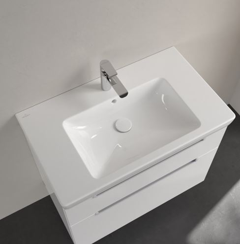 VILLEROY & BOCH SUBWAY 2.0 umývadlo 80 cm, s otvorom pre batériu a prepadom, CeramicPlus 717580R1 Obrázek - fotka