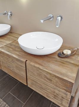 KALDEWEI MIENA 3181 umývadlová misa 38 cm, bez prepadu, smaltovaná oceľ, Perl-Effect, alpská biela 909406003001 Obrázek - fotka
