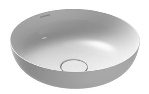 KALDEWEI MIENA 3181 umývadlová misa 38 cm, bez prepadu, smaltovaná oceľ, Perl-Effect, alpská biela