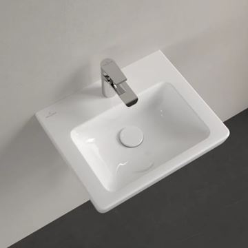 VILLEROY & BOCH SUBWAY 2.0 umývadlo 45 cm, s otvorom pre batériu a prepadom, CeramicPlus 731545R1 Obrázek - fotka