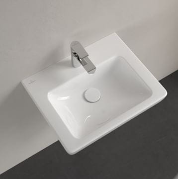 VILLEROY & BOCH SUBWAY 2.0 umývadlo 50 cm, s otvorom pre batériu a prepadom 73155001 Obrázek - fotka