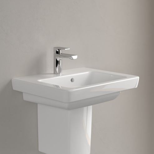 VILLEROY & BOCH SUBWAY 2.0 umývadlo 50 cm, s otvorom pre batériu a prepadom 73155001 Obrázek - fotka