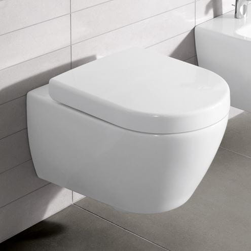 VILLEROY & BOCH SUBWAY 2.0 WC sedadlo, SoftClosing, alpská biela 9M68S101 Obrázek - fotka