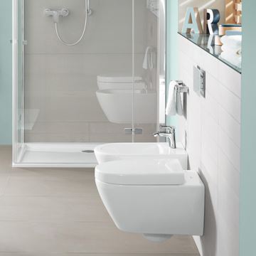 VILLEROY & BOCH SUBWAY 2.0 WC sedadlo, SoftClosing, alpská biela 9M68S101 Obrázek - fotka