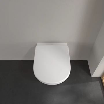 VILLEROY & BOCH SUBWAY 2.0 WC sedadlo, SoftClosing, alpská biela 9M86S101 Obrázek - fotka