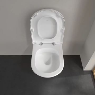 VILLEROY & BOCH SUBWAY 2.0 WC sedadlo, SoftClosing, alpská biela 9M86S101 Obrázek - fotka