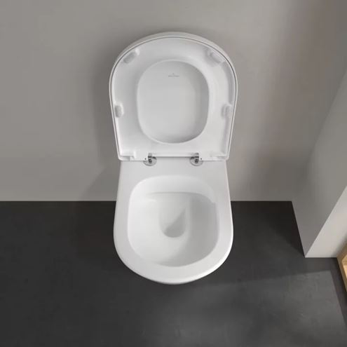VILLEROY & BOCH SUBWAY 2.0 WC sedadlo, SoftClosing, alpská biela 9M86S101 Obrázek - fotka