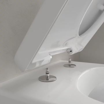 VILLEROY & BOCH SUBWAY 2.0 WC sedadlo, SoftClosing, alpská biela 9M86S101 Obrázek - fotka