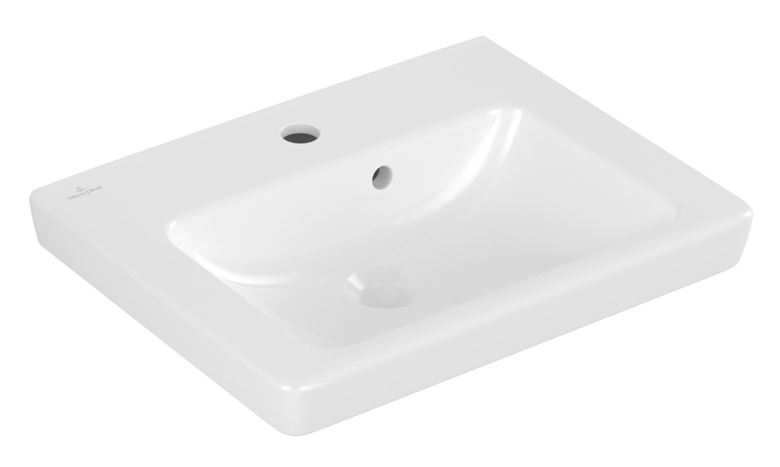 VILLEROY & BOCH SUBWAY 2.0 umývadlo 50 cm, s otvorom pre batériu a prepadom, CeramicPlus 7315F0R1 Obrázek - Hlavní obrázek