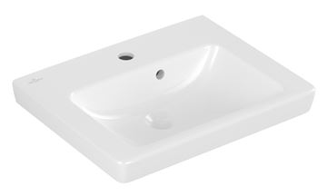 VILLEROY & BOCH SUBWAY 2.0 umývadlo 50 cm, s otvorom pre batériu a prepadom, CeramicPlus