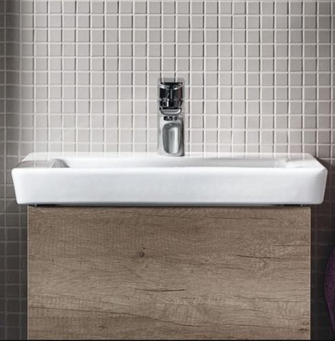 VILLEROY & BOCH SUBWAY 2.0 umývadlo 50 cm, s otvorom pre batériu a prepadom, CeramicPlus 7315F0R1 Obrázek - fotka
