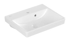 VILLEROY & BOCH AVENTO umývadlo 45 cm, s otvorom pre batériu a prepadom, CeramicPlus
