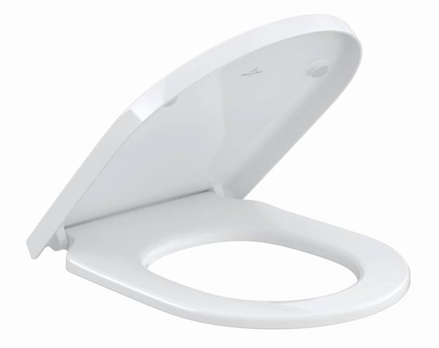 VILLEROY & BOCH SUBWAY 3.0 WC sedadlo, SoftClosing, alpská biela 8M42S1T1 Obrázek - fotka