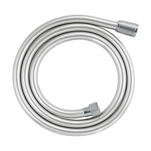 GROHE SILVERFLEX sprchová hadica 1500 mm, hladká, TwistStop, AntiFold, plast, chróm
