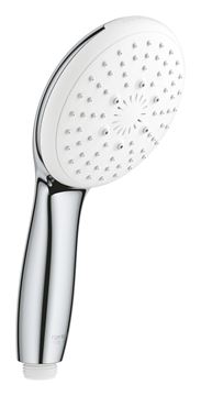 GROHE TEMPESTA 110 ručná sprcha pr. 110 mm, 3 prúdy, Water Saving, biela/chróm