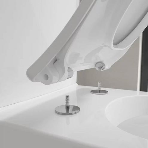 VILLEROY & BOCH VENTICELLO WC sedadlo Slim, SoftClosing, alpská biela 9M79S101 Obrázek - fotka