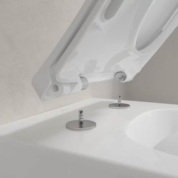 VILLEROY & BOCH VENTICELLO WC sedadlo Slim Line, SoftClosing, alpská biela 9M80S101 Obrázek - fotka