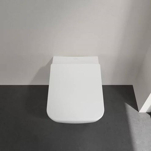 VILLEROY & BOCH VENTICELLO WC sedadlo Slim Line, SoftClosing, alpská biela 9M80S101 Obrázek - fotka