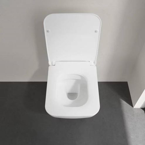VILLEROY & BOCH VENTICELLO WC sedadlo Slim Line, SoftClosing, alpská biela 9M80S101 Obrázek - fotka