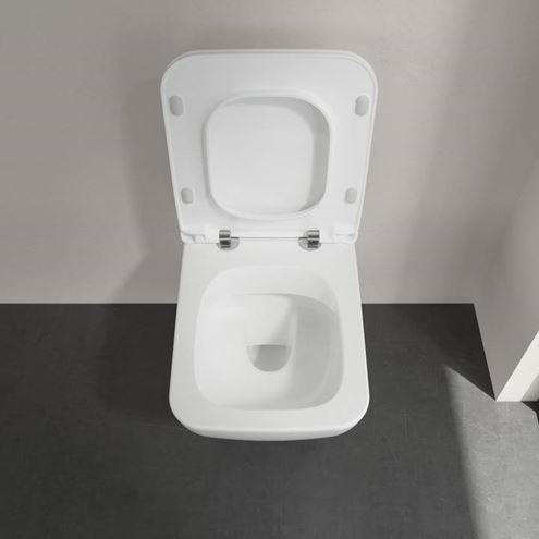 VILLEROY & BOCH VENTICELLO WC sedadlo Slim Line, SoftClosing, alpská biela 9M80S101 Obrázek - fotka