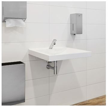 KWC QUADRO ANMW411 umývadlo 60 cm, s otvorom pre batériu, bez prepadu, miranit 2000090011 Obrázek - fotka