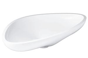 AXOR MASSAUD umývadlová misa 80 cm, bez prepadu, alpská biela