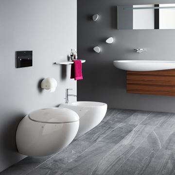 LAUFEN ILBAGNOALESSI ONE WC sedadlo, SoftClose, biela H8929710000001 Obrázek - fotka