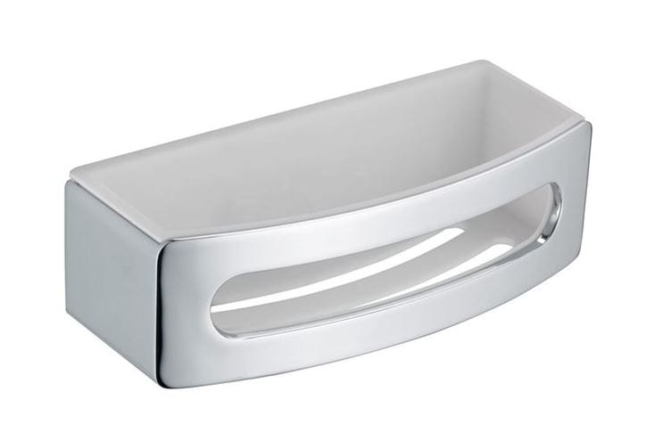 KEUCO ELEGANCE polica 239 mm, nástenná, chróm/biela 11658010000 Obrázek - Hlavní obrázek