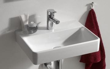 LAUFEN PRO S umývadlo 55 cm, s otvorom pre batériu, bez prepadu H8189580001561 Obrázek - fotka